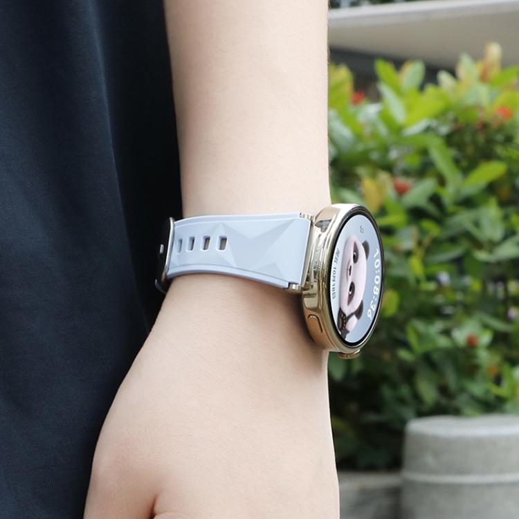 xDfind Ice Crystal Texture Silicone Watch Band, For Huawei Watch GT 5 41mm