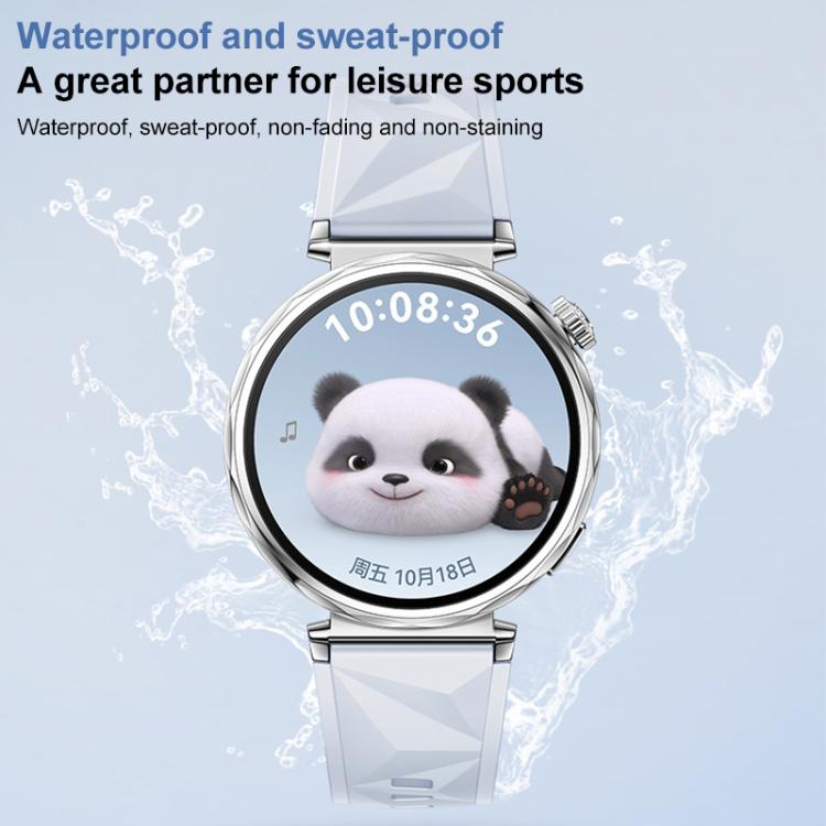 xDfind Ice Crystal Texture Silicone Watch Band