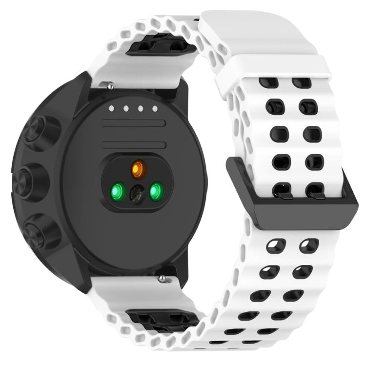 xDfind Ocean Dual Pin Buckle Silicone Watch Band, For Suunto 9 / 7 / Spartan Sport