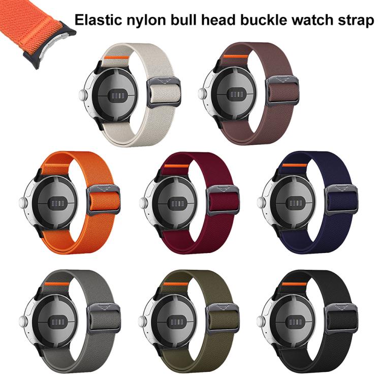 xDfind Elastic Nylon Watch Band, For Google Pixel Watch 4 / 3 45mm