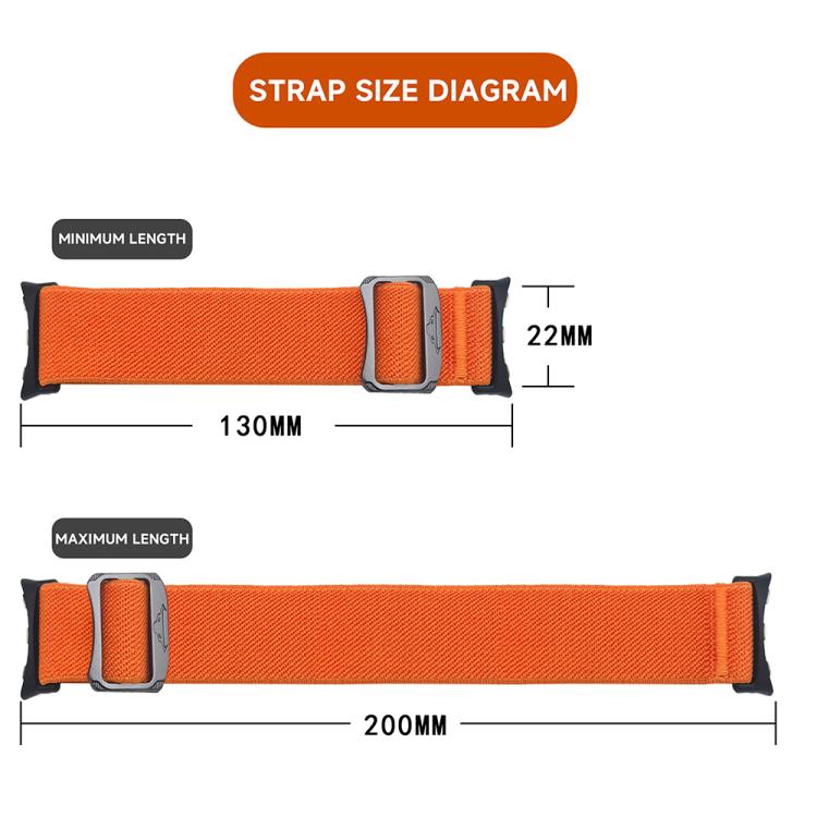 xDfind Elastic Nylon Watch Band, For Google Pixel Watch 5 / 4 / 3 / 2 / 1 41mm