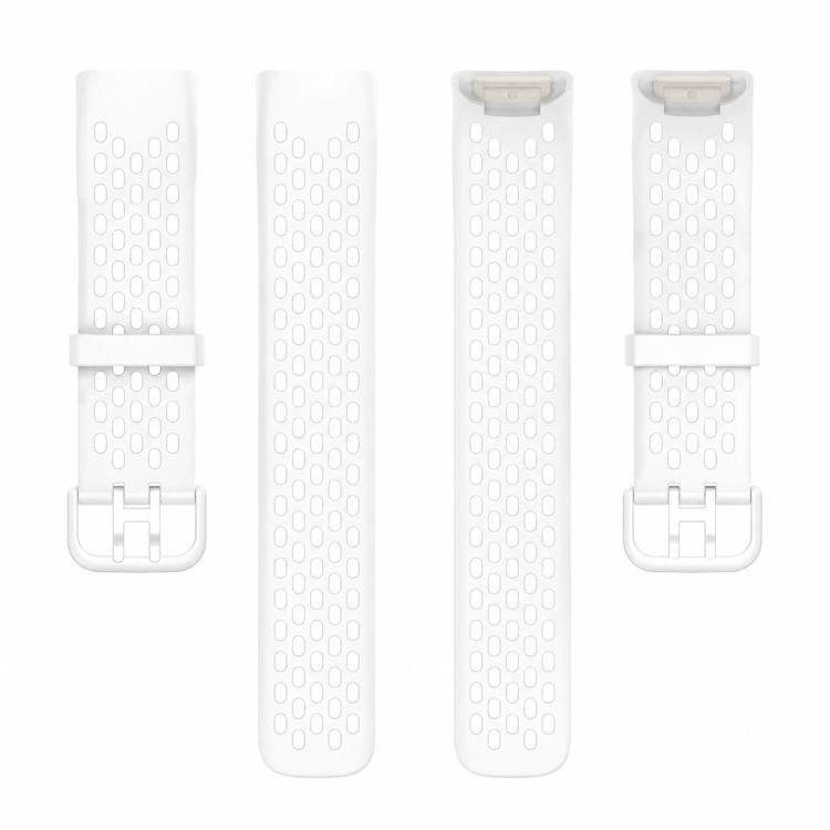 xDfind Hole Style Breathable Silicone Watch Band, For Fitbit Charge 6 / 5