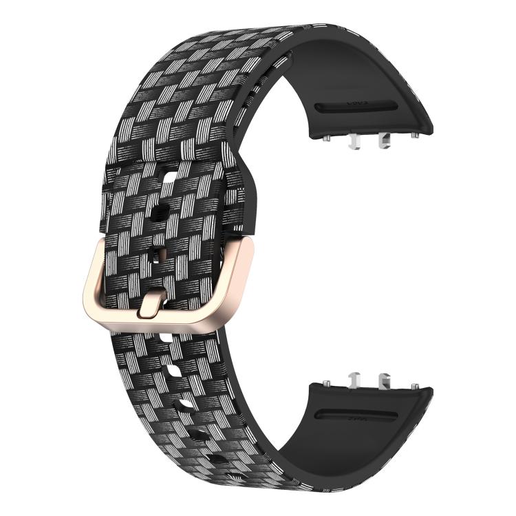 xDfind Gold Buckle Printed Silicone Watch Band