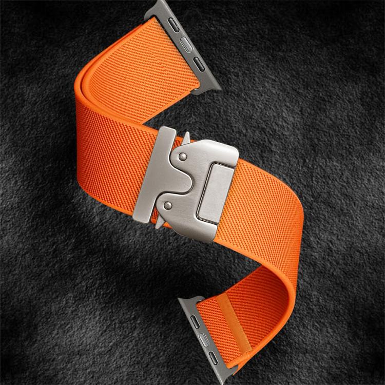 xDfind Parachute Buckle Stretch Nylon Watch Band, For Apple Watch 42 / 44 / 45 / 46 / 49mm