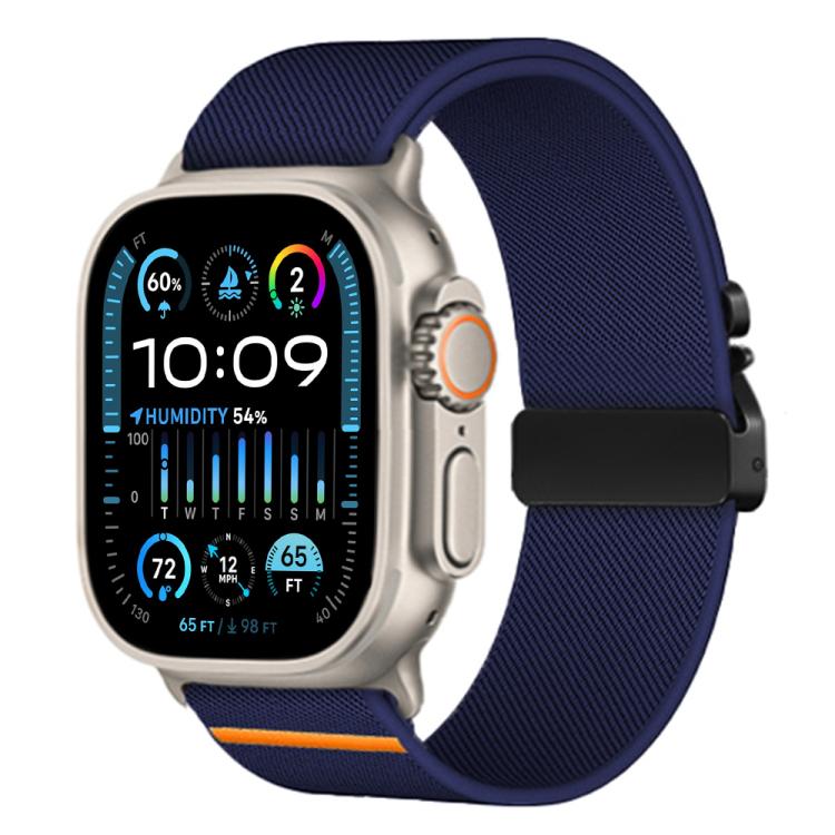 xDfind Parachute Buckle Stretch Nylon Watch Band, For Apple Watch 42 / 44 / 45 / 46 / 49mm