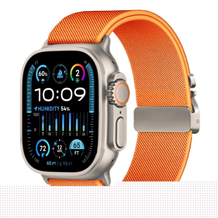 xDfind Parachute Buckle Stretch Nylon Watch Band, For Apple Watch 38 / 40 / 41 / S10 42mm