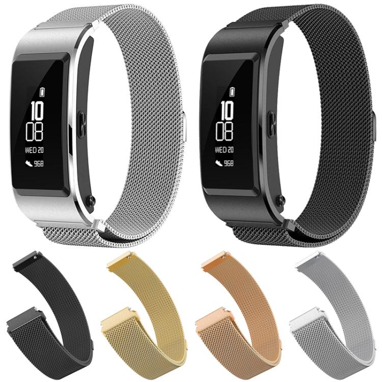 xDfind Milanese Stainless Steel Watch Band, 16mm For Huawei Band B6 / B7