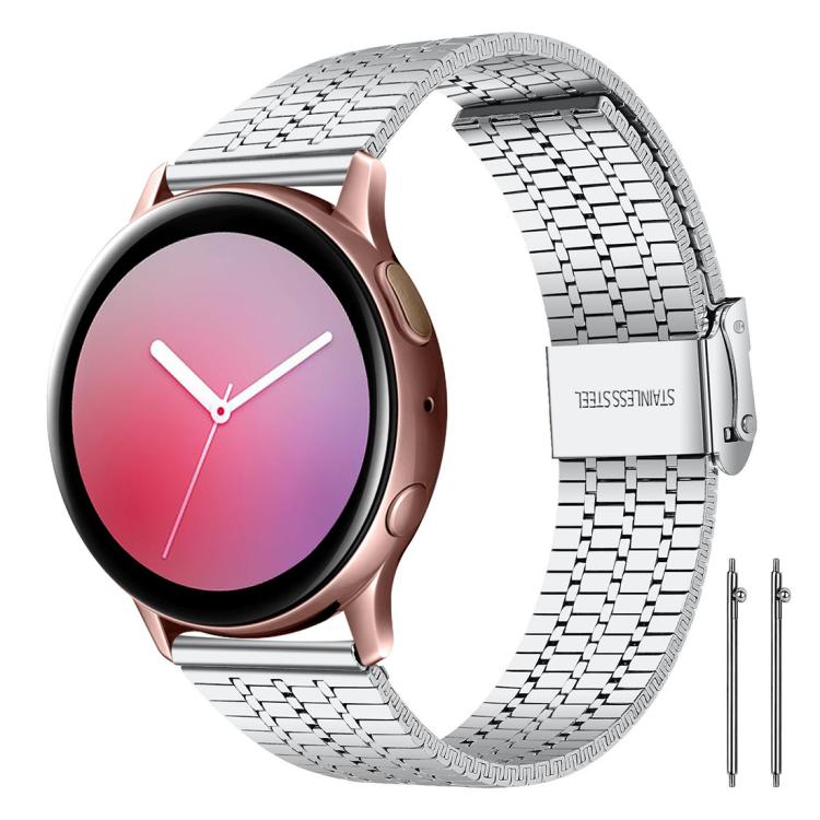 xDfind Seven Beads Buckle Stainless Steel Watch Band, 20mm