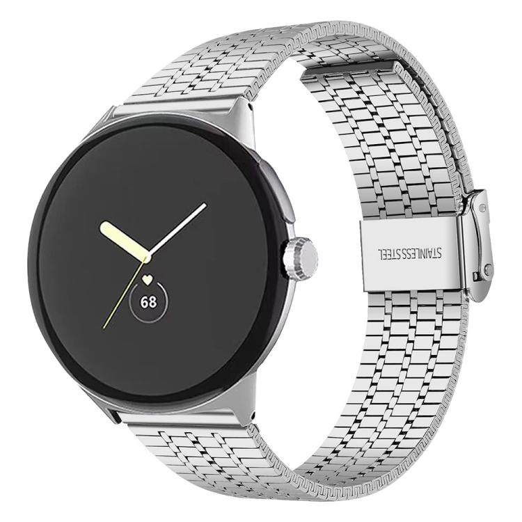xDfind Seven Beads Buckle Stainless Steel Watch Band, For Google Pixel Watch 4 / Watch 3 45mm