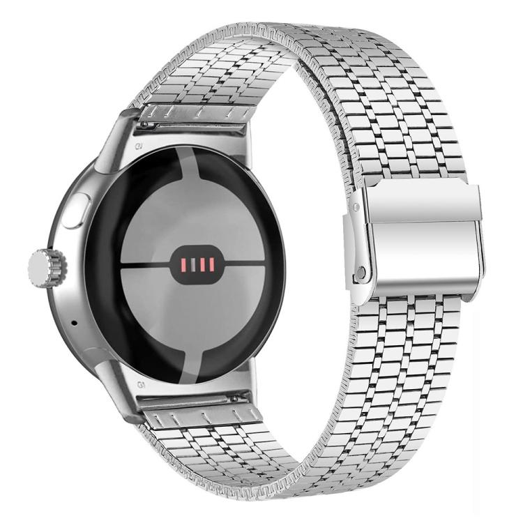 xDfind Seven Beads Buckle Stainless Steel Watch Band, For Google Pixel Watch 4 / Watch 3 45mm