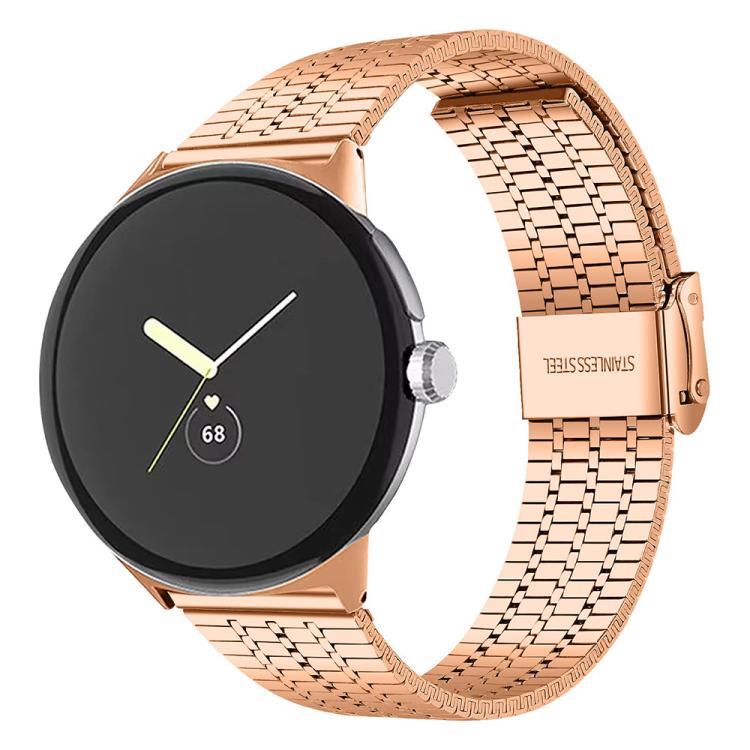 xDfind Seven Beads Buckle Stainless Steel Watch Band