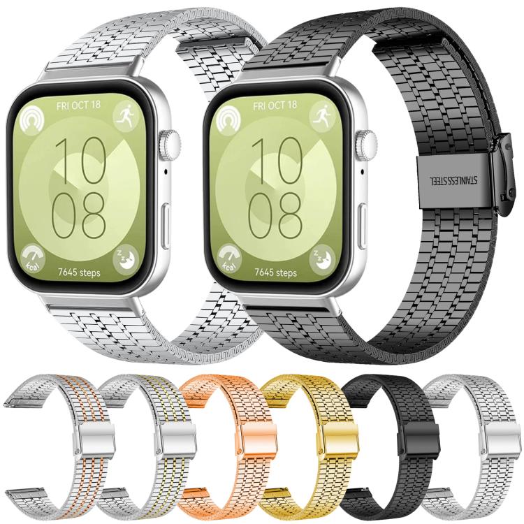 xDfind Seven Beads Buckle Stainless Steel Watch Band