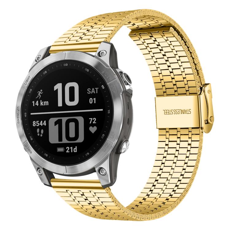 xDfind Seven Beads Buckle Stainless Steel Watch Band