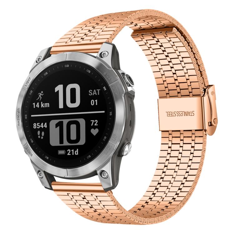 xDfind Seven Beads Buckle Stainless Steel Watch Band