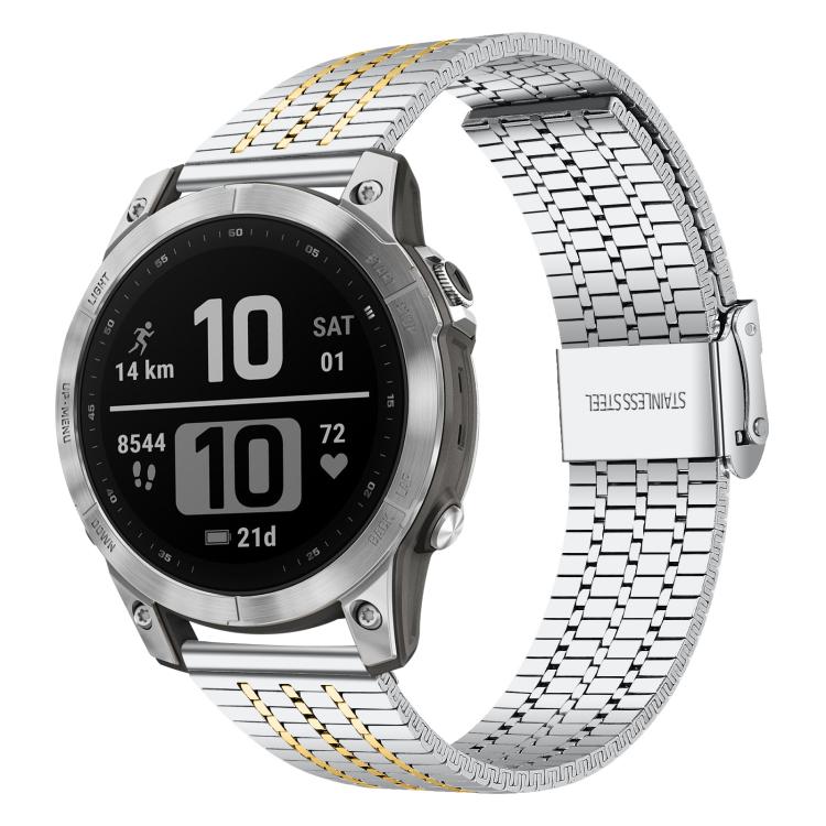 xDfind Seven Beads Buckle Stainless Steel Watch Band