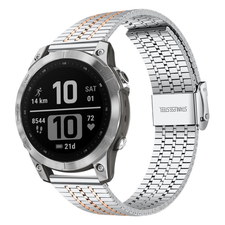 xDfind Seven Beads Buckle Stainless Steel Watch Band