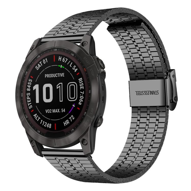 xDfind Seven Beads Buckle Stainless Steel Watch Band