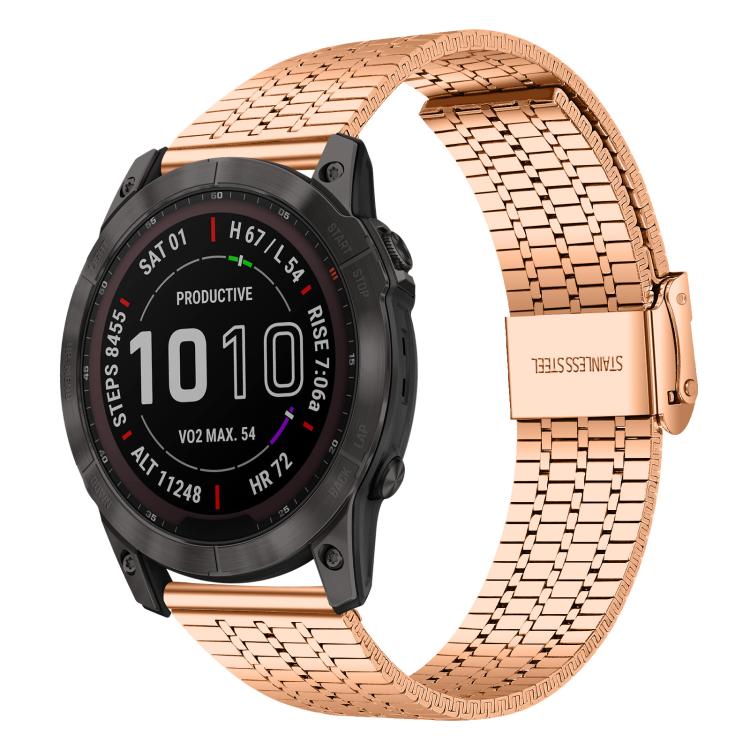 xDfind Seven Beads Buckle Stainless Steel Watch Band