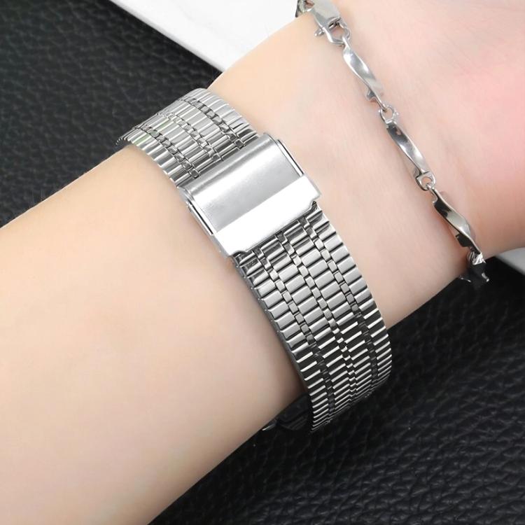 xDfind Seven Beads Buckle Stainless Steel Watch Band