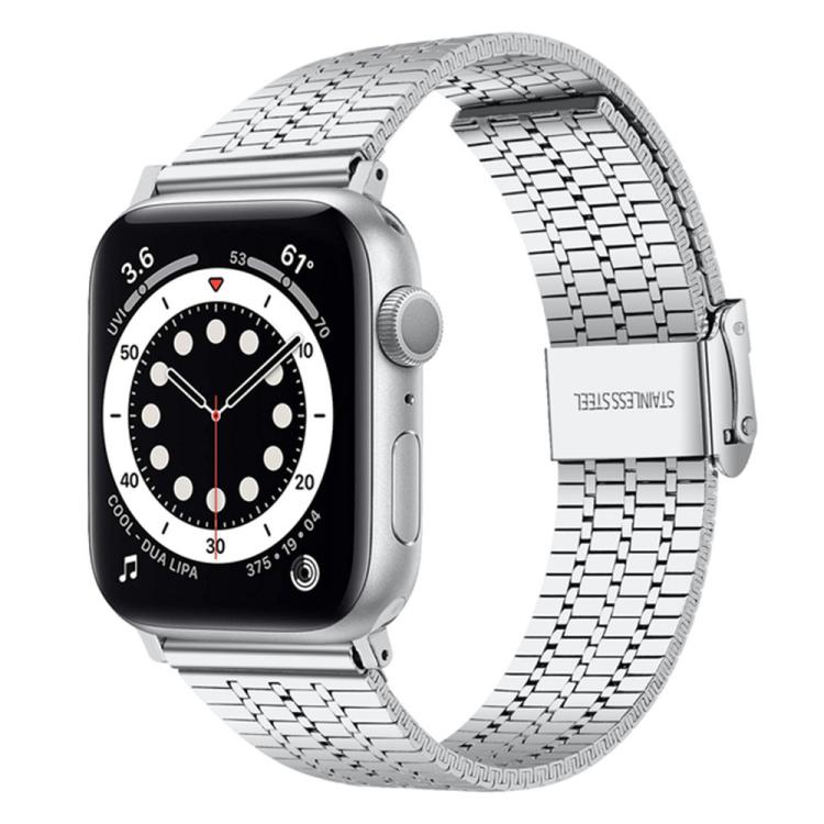 xDfind Seven Beads Buckle Stainless Steel Watch Band, For Apple Watch 38 / 40 / 41 / S10 42mm
