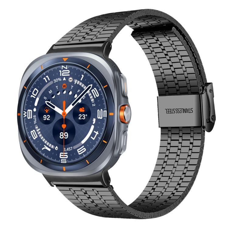 xDfind Seven Beads Buckle Stainless Steel Watch Band, For Samsung Galaxy Watch Ultra / Ultra 2025