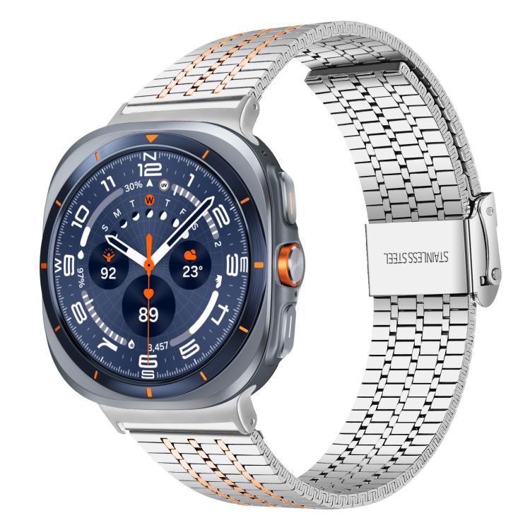 xDfind Seven Beads Buckle Stainless Steel Watch Band
