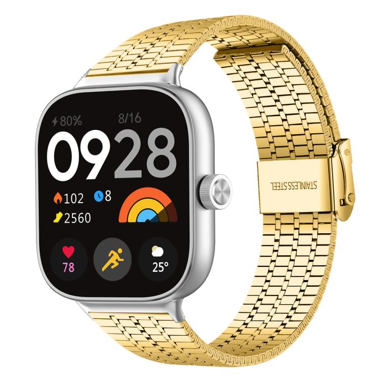 xDfind Seven Beads Buckle Stainless Steel Watch Band