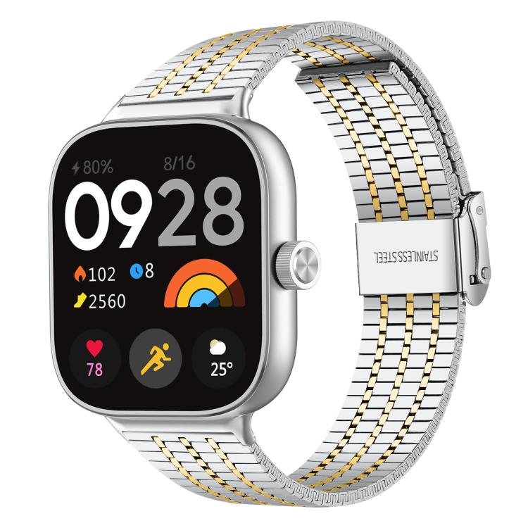 xDfind Seven Beads Buckle Stainless Steel Watch Band
