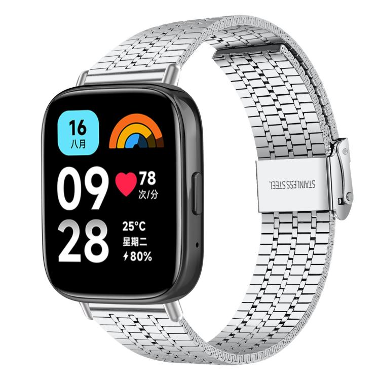 xDfind Seven Beads Buckle Stainless Steel Watch Band