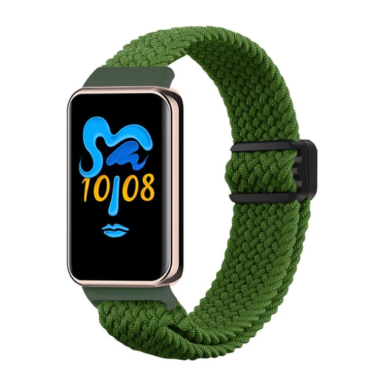 xDfind Magnetic Buckle Nylon Braid Watch Band, For Honor Band 10 / 9