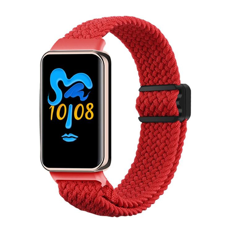 xDfind Magnetic Buckle Nylon Braid Watch Band, For Honor Band 10 / 9