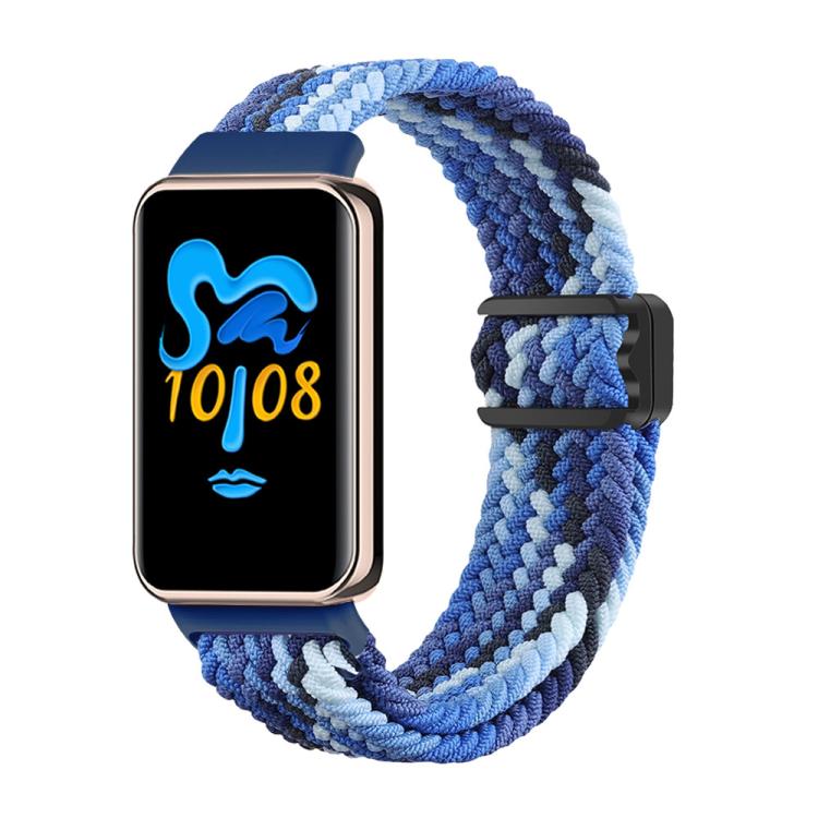 xDfind Magnetic Buckle Nylon Braid Watch Band