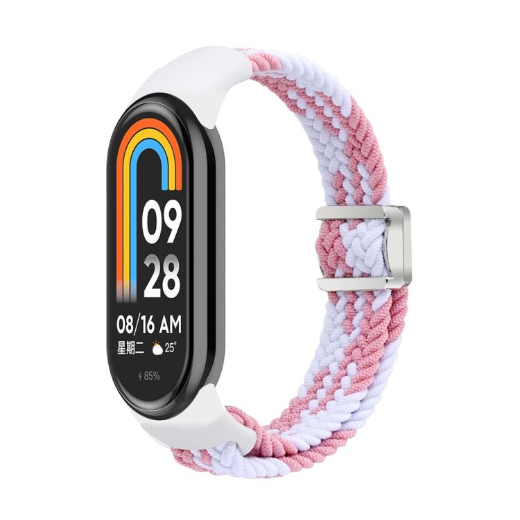 xDfind Nylon Braided Loop Magnetic Buckle Watch Band, For Xiaomi Smart Band 10 / 9 / 8