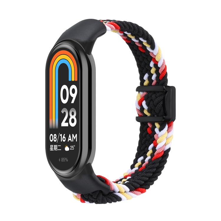 xDfind Nylon Braided Loop Magnetic Buckle Watch Band, For Xiaomi Smart Band 10 / 9 / 8
