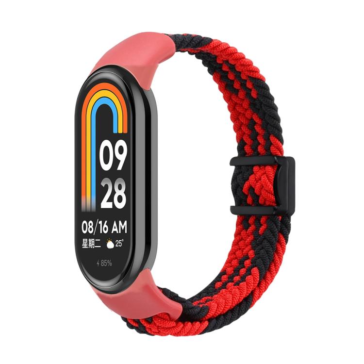 xDfind Nylon Braided Loop Magnetic Buckle Watch Band, For Xiaomi Smart Band 10 / 9 / 8