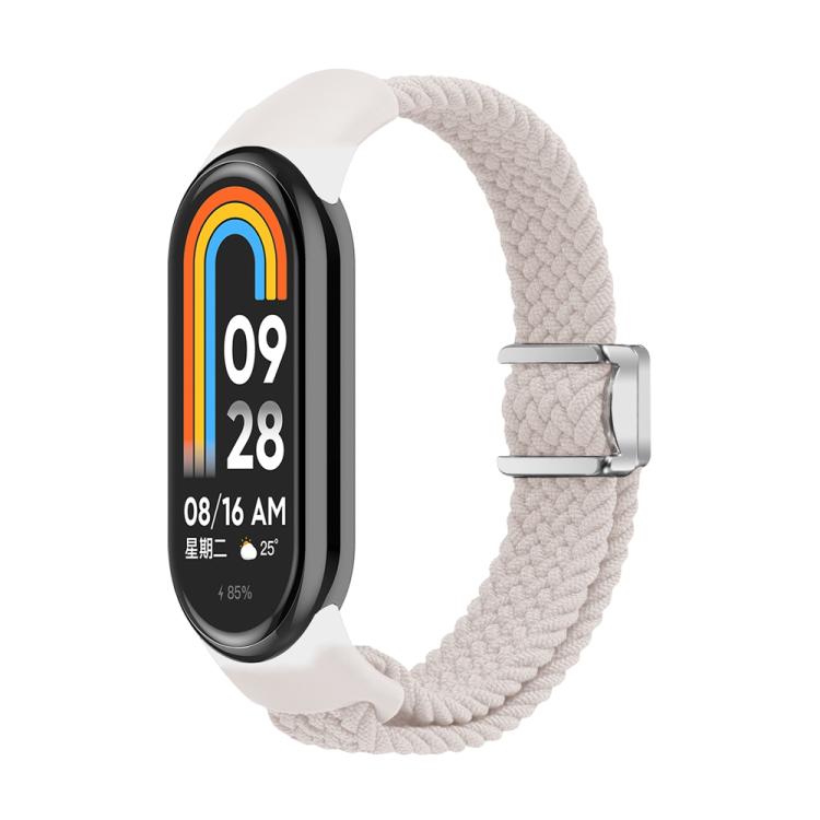 xDfind Nylon Braided Loop Magnetic Buckle Watch Band, For Xiaomi Smart Band 10 / 9 / 8