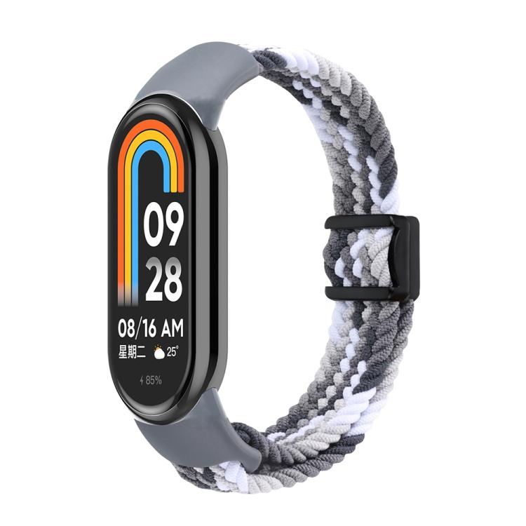 xDfind Nylon Braided Loop Magnetic Buckle Watch Band, For Xiaomi Smart Band 10 / 9 / 8