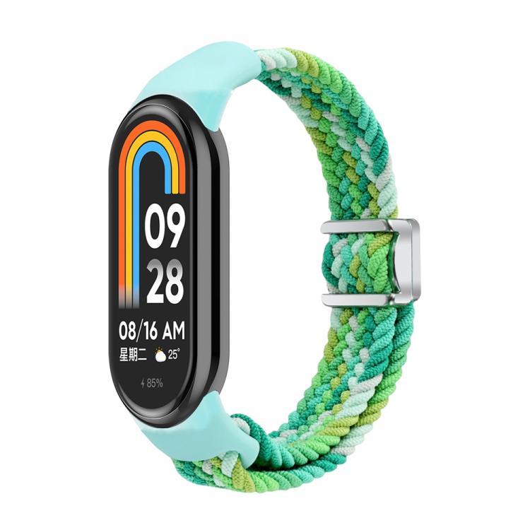 xDfind Nylon Braided Loop Magnetic Buckle Watch Band, For Xiaomi Smart Band 10 / 9 / 8