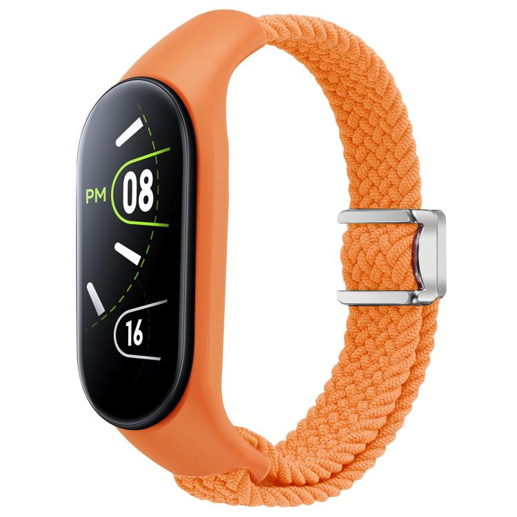 xDfind Watch Cover Integrated Braided Loop Magnetic Buckle Watch Band, For Xiaomi Mi Band 7 / 6 / 5 / 4 / 3