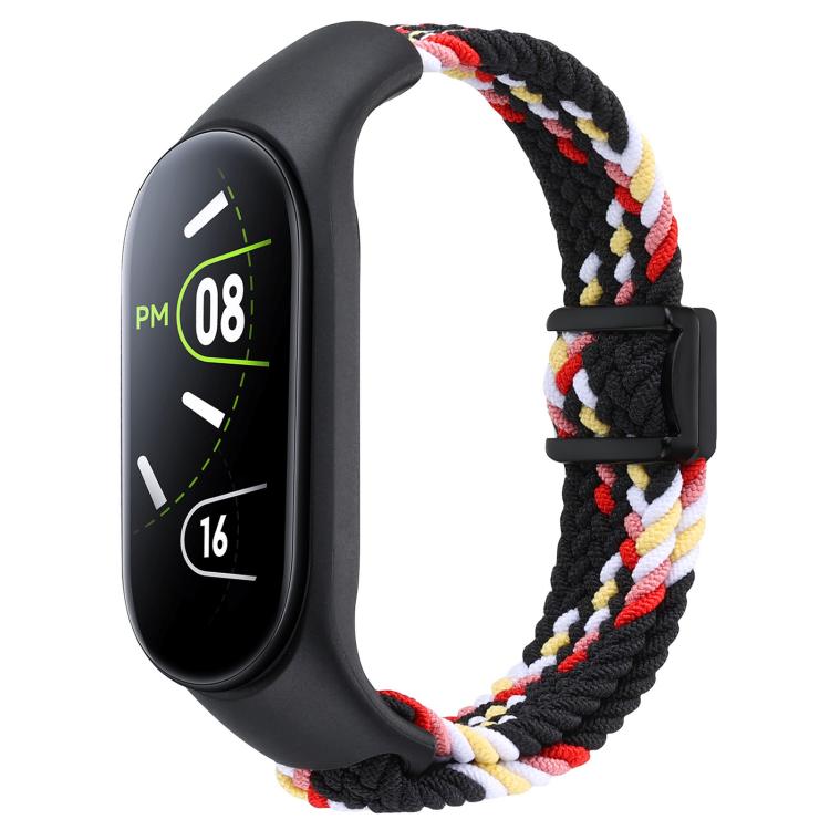 xDfind Watch Cover Integrated Braided Loop Magnetic Buckle Watch Band, For Xiaomi Mi Band 7 / 6 / 5 / 4 / 3