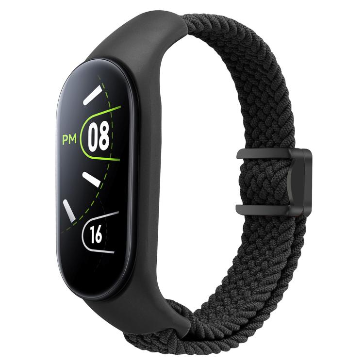 xDfind Watch Cover Integrated Braided Loop Magnetic Buckle Watch Band, For Xiaomi Mi Band 7 / 6 / 5 / 4 / 3