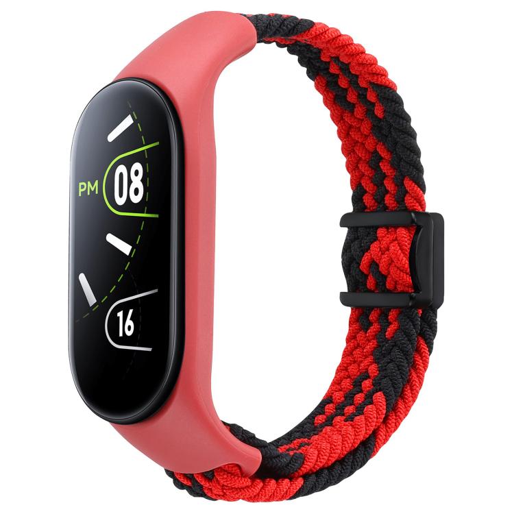 xDfind Watch Cover Integrated Braided Loop Magnetic Buckle Watch Band, For Xiaomi Mi Band 7 / 6 / 5 / 4 / 3
