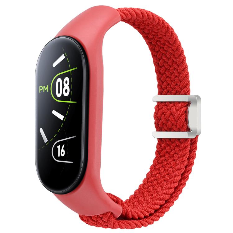 xDfind Watch Cover Integrated Braided Loop Magnetic Buckle Watch Band, For Xiaomi Mi Band 7 / 6 / 5 / 4 / 3