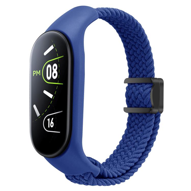 xDfind Watch Cover Integrated Braided Loop Magnetic Buckle Watch Band, For Xiaomi Mi Band 7 / 6 / 5 / 4 / 3