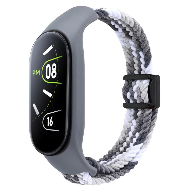 xDfind Watch Cover Integrated Braided Loop Magnetic Buckle Watch Band, For Xiaomi Mi Band 7 / 6 / 5 / 4 / 3