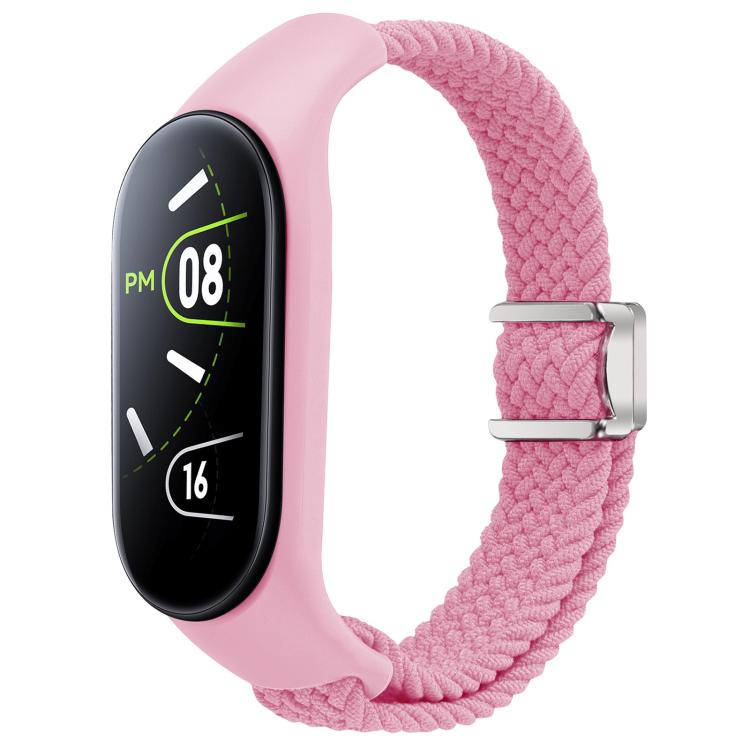xDfind Watch Cover Integrated Braided Loop Magnetic Buckle Watch Band, For Xiaomi Mi Band 7 / 6 / 5 / 4 / 3