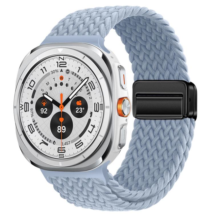 xDfind Magnetic Buckle Nylon Braid Loop Watch Band, For Samsung Galaxy Watch Ultra / Ultra 2025