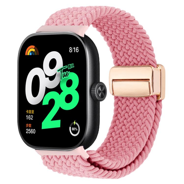 xDfind Magnetic Buckle Nylon Braid Loop Watch Band