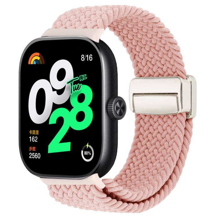 xDfind Magnetic Buckle Nylon Braid Loop Watch Band