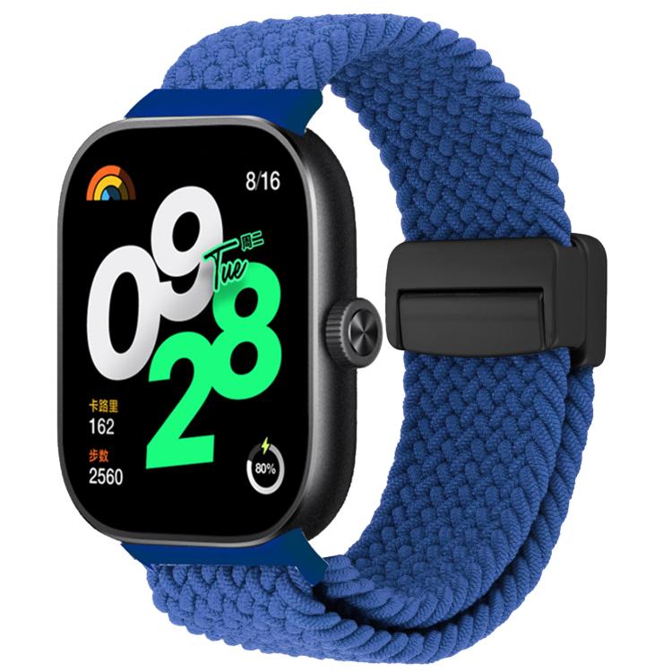 xDfind Magnetic Buckle Nylon Braid Loop Watch Band